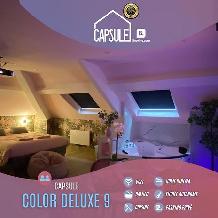 Capsule Color Deluxe Balneo I Ecran Home Cinema I Console De Jeux Trith-Saint-Leger Екстериор снимка