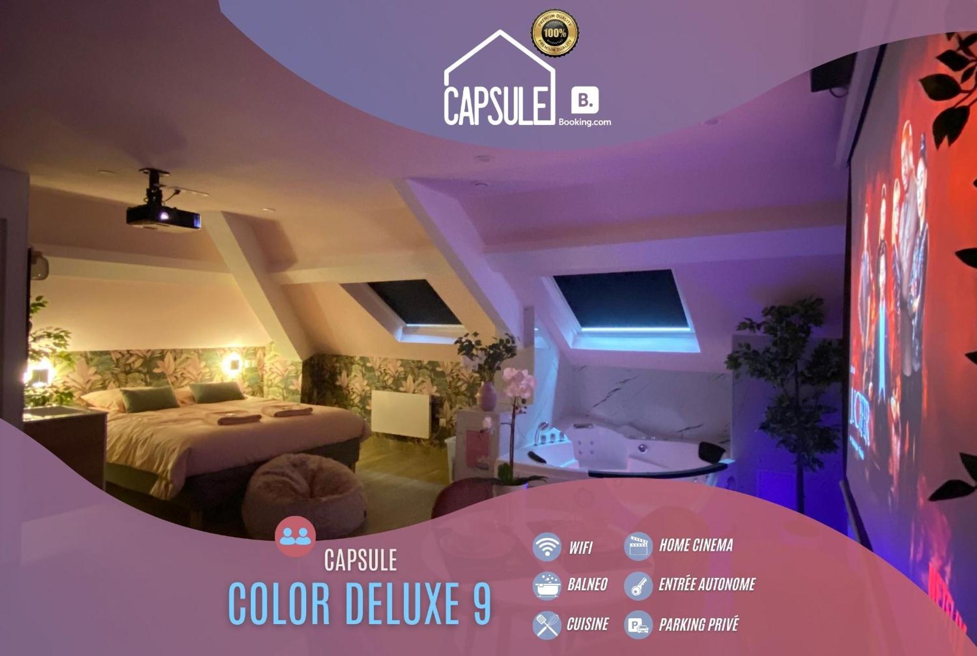 Capsule Color Deluxe Balneo I Ecran Home Cinema I Console De Jeux Trith-Saint-Leger Екстериор снимка