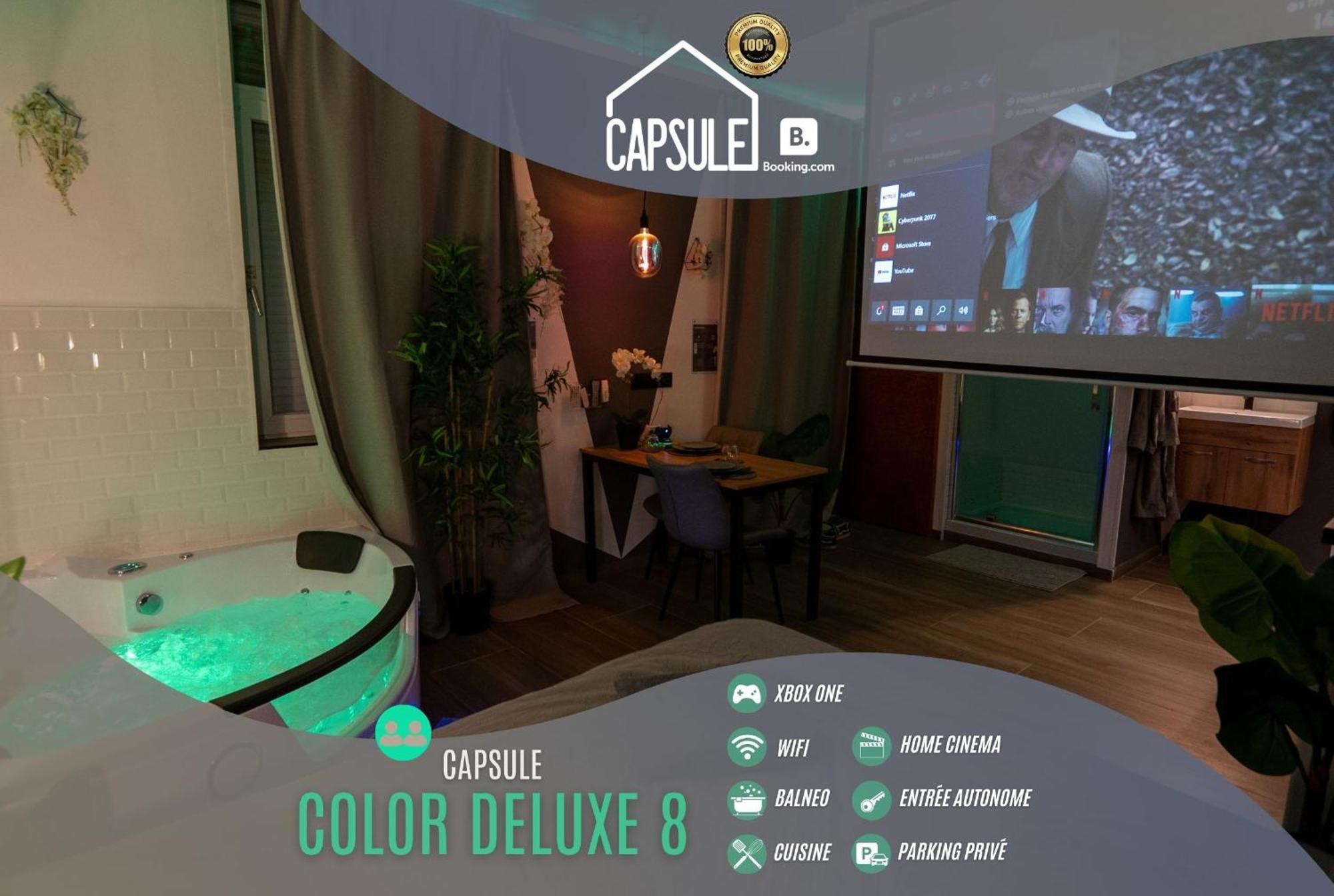 Capsule Color Deluxe Balneo I Ecran Home Cinema I Console De Jeux Trith-Saint-Leger Екстериор снимка
